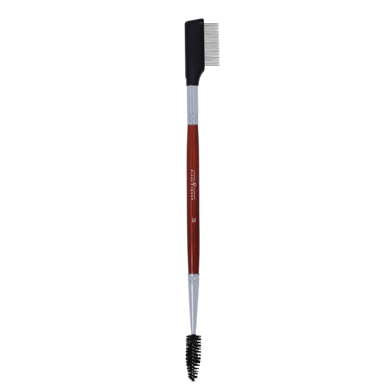 Klass Vough Brown Line 35 - Pincel para Cílios e Sobrancelha