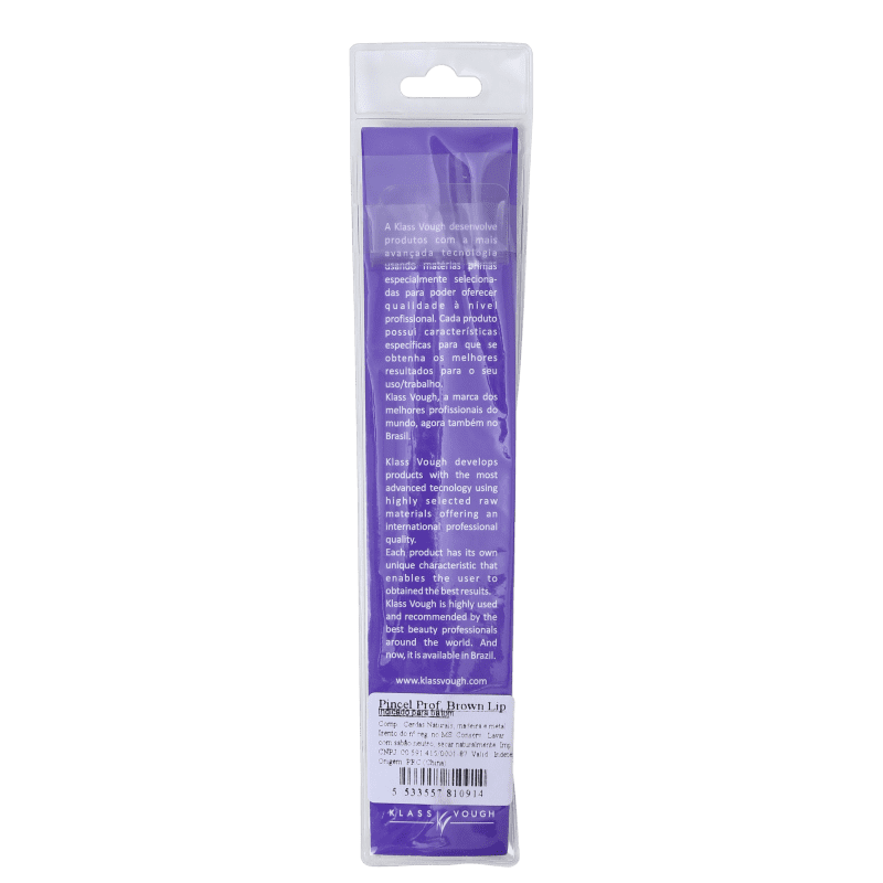 Klass Vough Brown Lip - Pincel para Batom