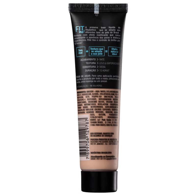 Maybelline Fit Me! Toque Matte + Fresh 120 - Base Líquida 35ml