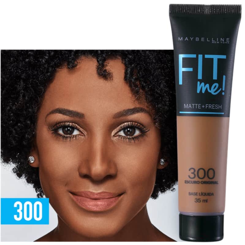Maybelline Fit Me! Toque Matte + Fresh 300 - Base Líquida 35ml
