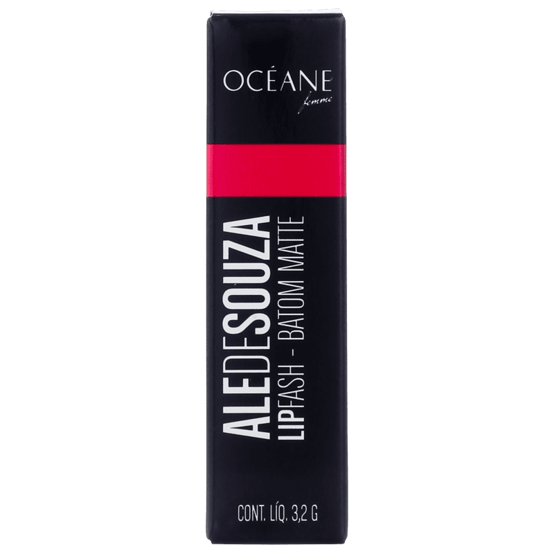 Océane Ale de Souza LipFash Grazi - Batom Matte 3,2g