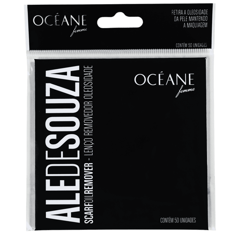 Océane Ale de Souza Scarf Oil Remover - Lenço Removedor de Oleosidade