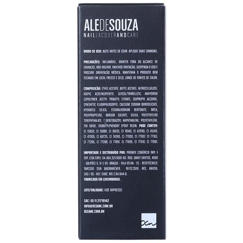 Océane Ale de Souza Nail Lacquer and Care Laura - Esmalte Cintilante 10ml