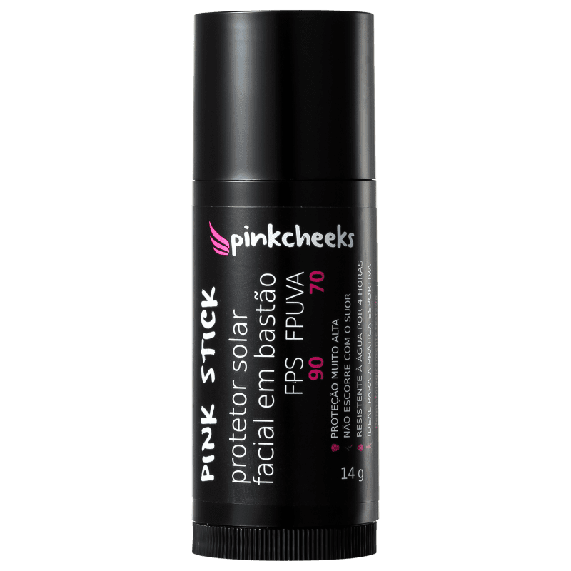 Pink Cheeks Pink Stick 5KM FPS 90 - Protetor Solar Facial 14g