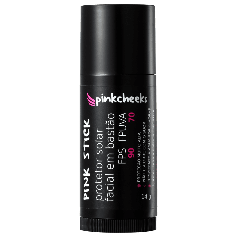 Pink Cheeks Pink Stick 15KM FPS 90 - Protetor Solar com Cor 14g