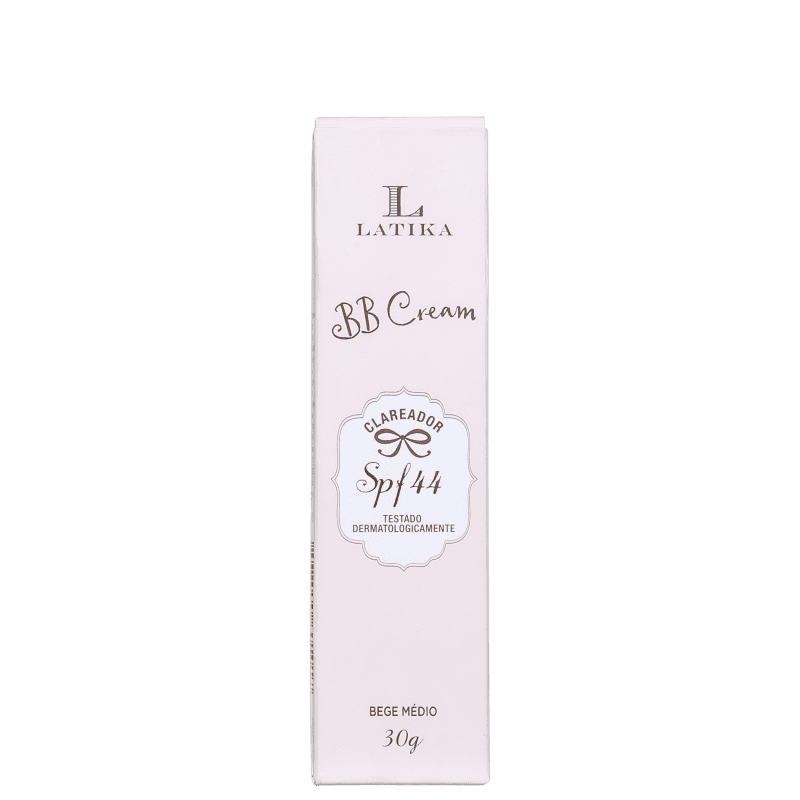 Latika Whitening FPS 44 Bege Médio - BB Cream Clareador 30g