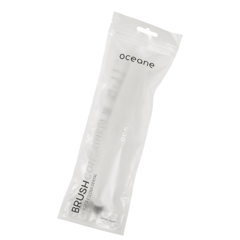 Océane Brush Container Transparente - Porta Escova de Dentes