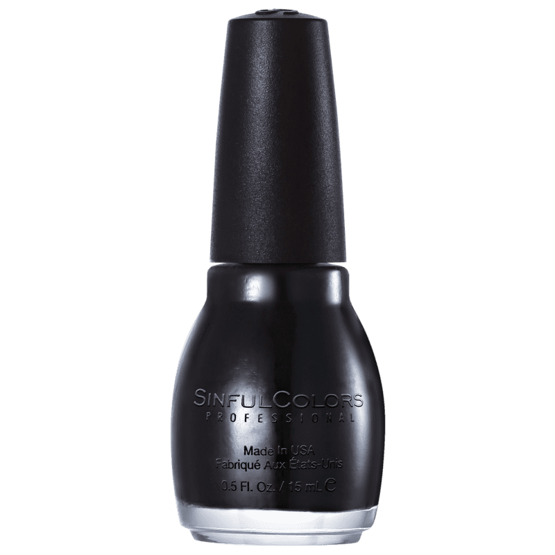 SinfulColors Professional Black on Black 103 - Esmalte Cremoso 15ml