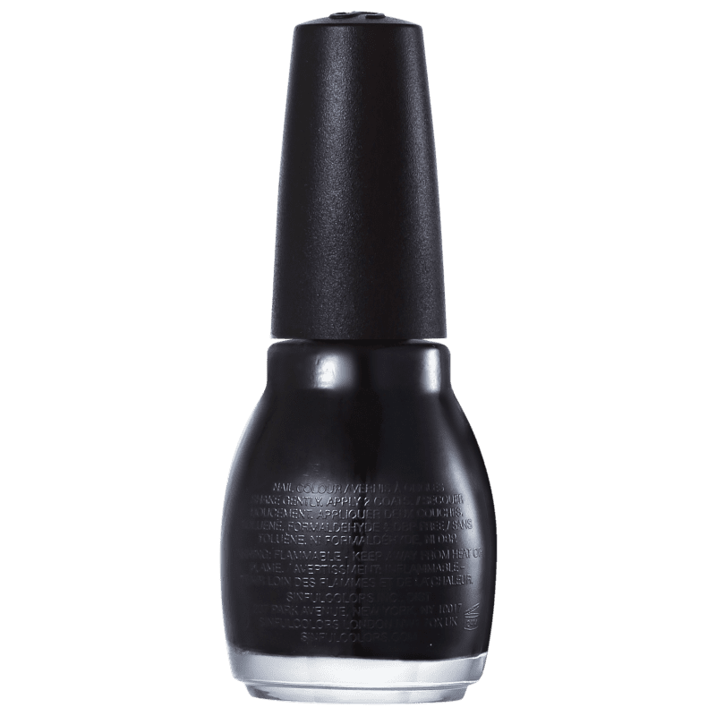 SinfulColors Professional Black on Black 103 - Esmalte Cremoso 15ml