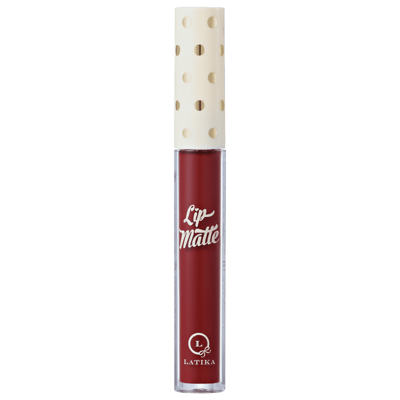 Latika Lip Vermelho Nº 22 - Batom Líquido Matte 4ml