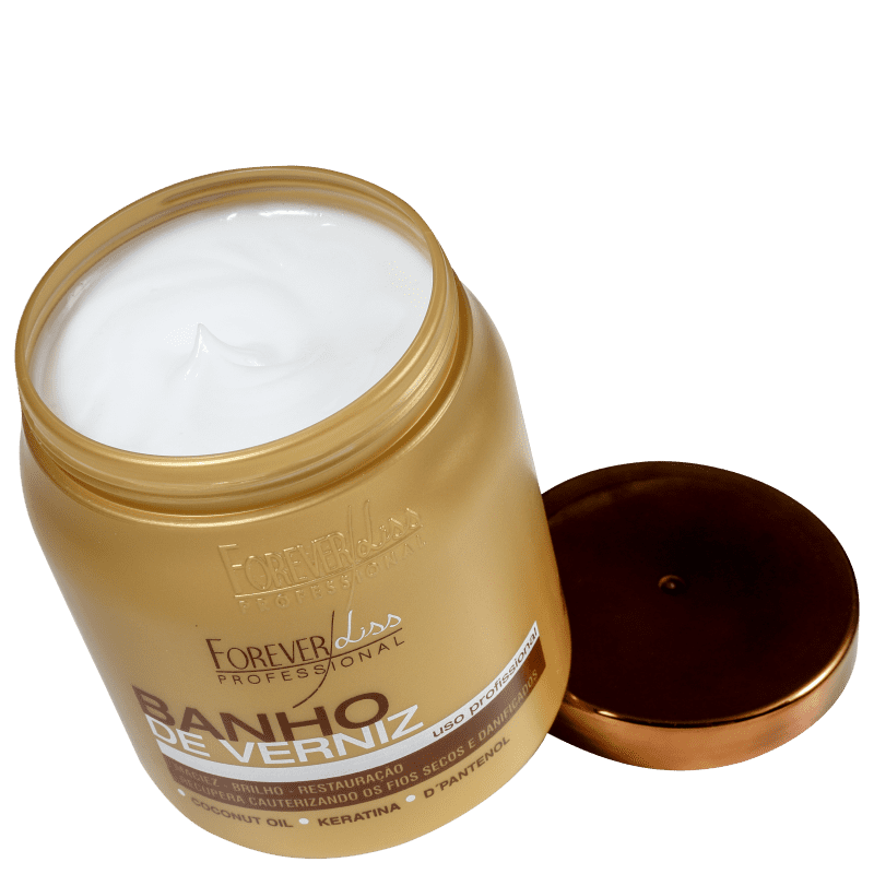Forever Liss Professional Banho de Verniz - Máscara Capilar 1000g