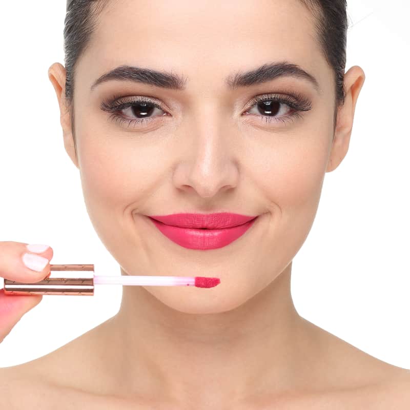 Hot MakeUp Kiss Me More KL06 Go Fancy - Batom Líquido Matte 2,2g