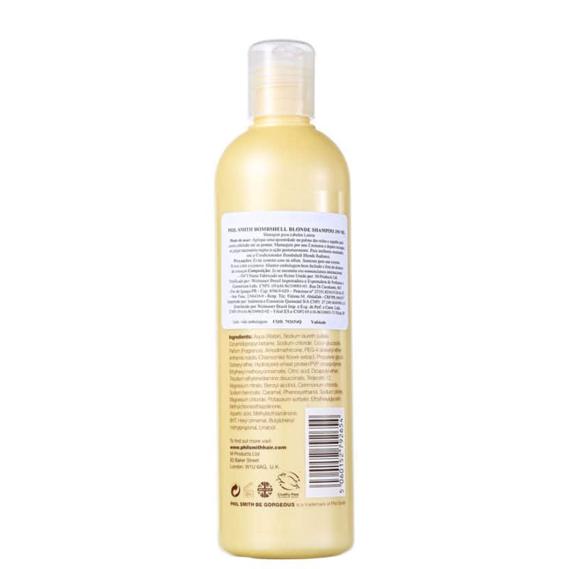Phil Smith Bombshell Blonde Radiance - Shampoo Clareador 350ml