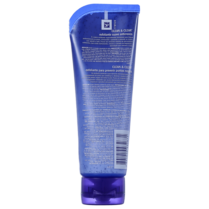 Clean & Clear Suave Anticravos - Sabonete Esfoliante 100g