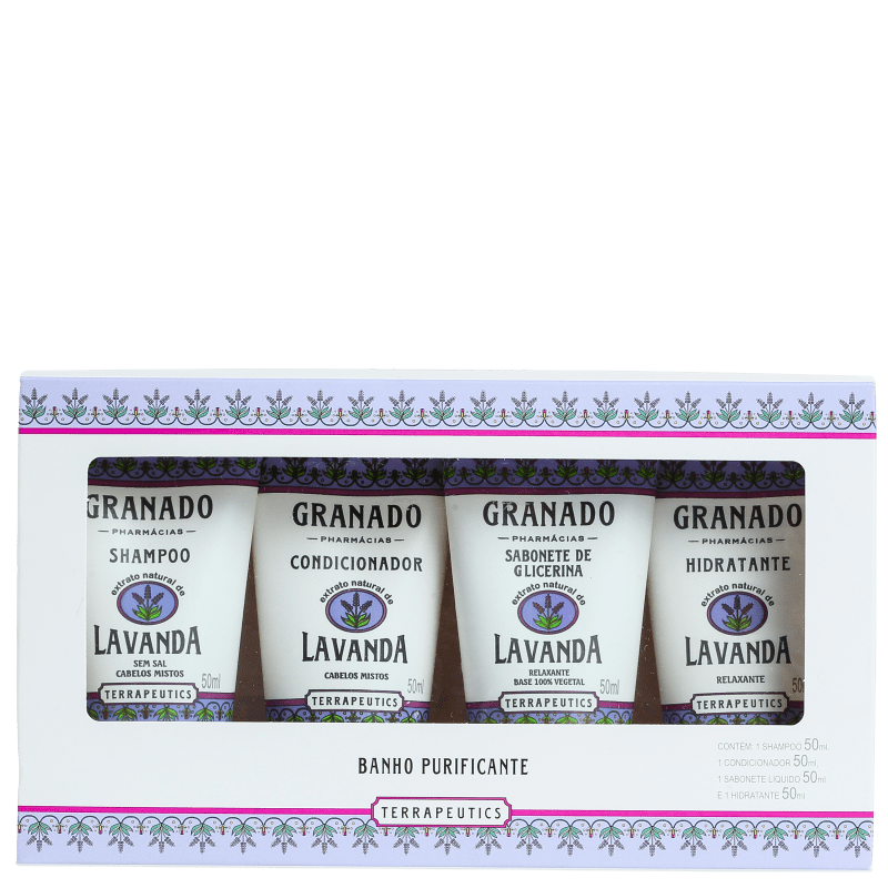 Kit Granado Terrapeutics Banho Lavanda (4 Produtos)