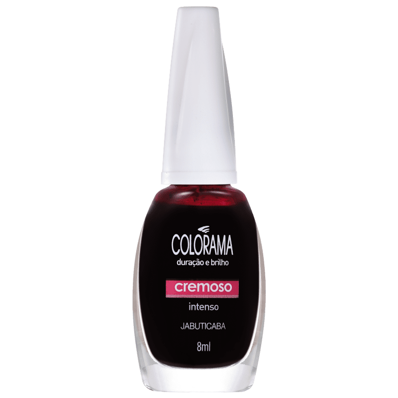 Colorama Verniz & Cor Jabuticaba - Esmalte Cremoso 8ml