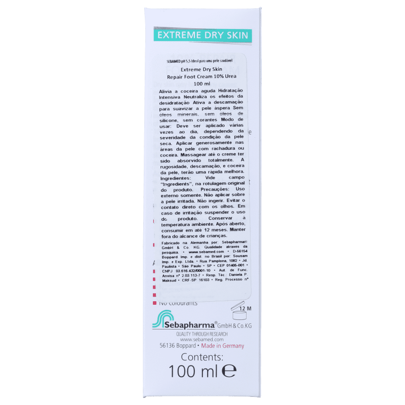 Sebamed Extreme Dry Skin Repair - Creme para os Pés 100ml