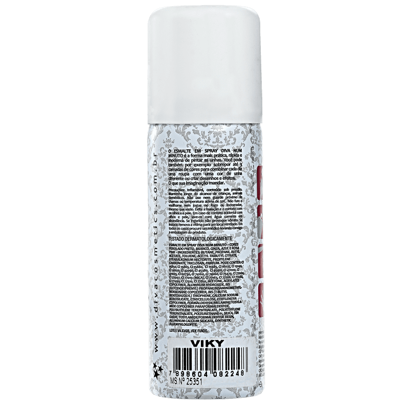 Diva Cosmetics Viky - Esmalte em Spray Perolado 50ml