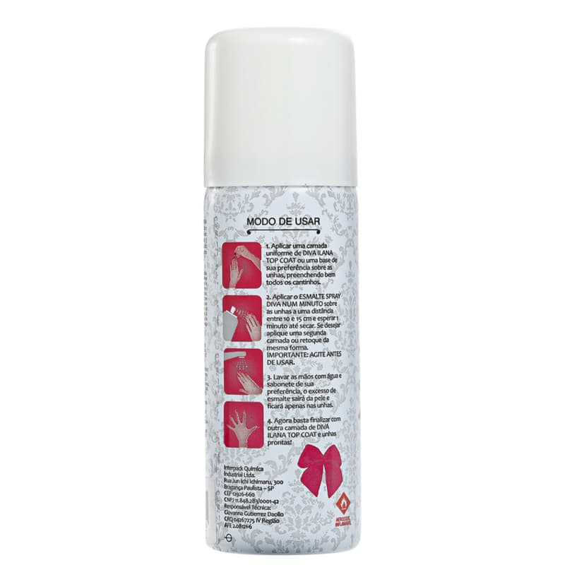 Diva Cosmetics Suzy - Esmalte em Spray Perolado 50ml