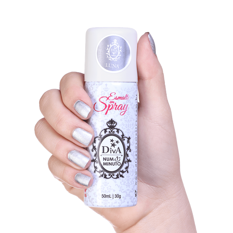 Diva Cosmetics Luna - Esmalte em Spray Metálico 50ml