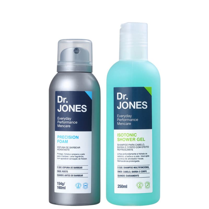 Kit Dr. Jones The Everyday Pack (2 produtos + Estojo)