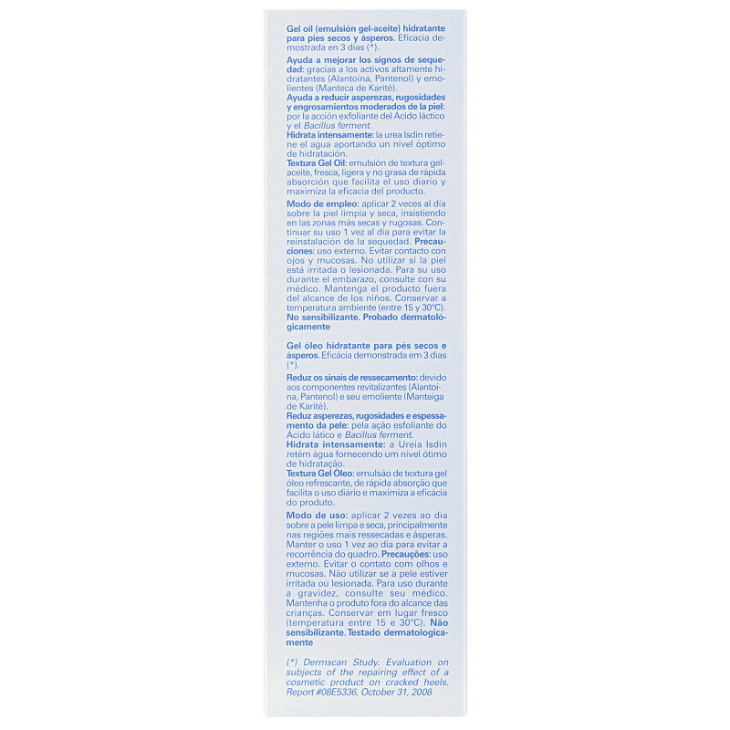 ISDIN Ureadin Podos - Óleo Gel Hidratante para os Pés 75ml