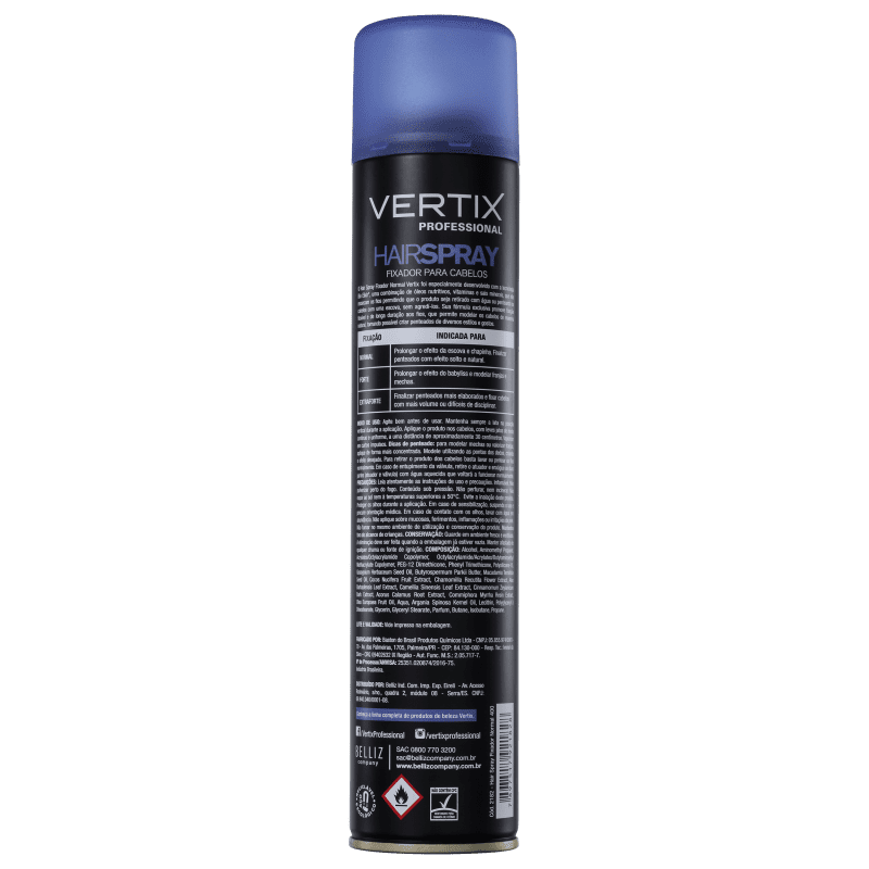 Vertix Normal - Spray Fixador 400ml
