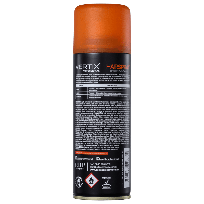 Vertix Forte - Spray Fixador 200ml