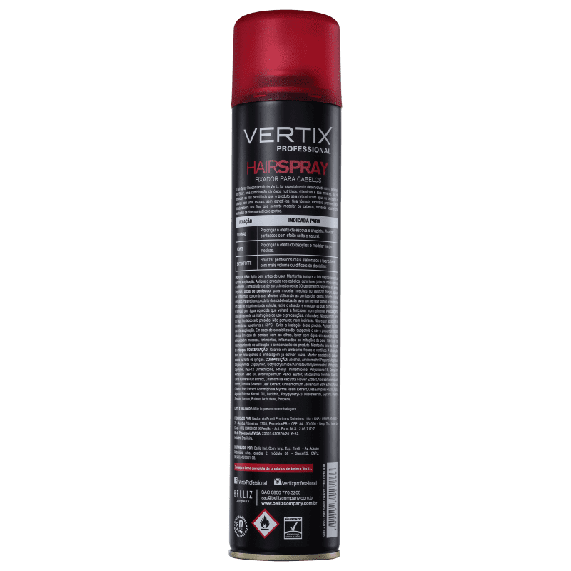 Vertix Extra Forte - Spray Fixador 400ml
