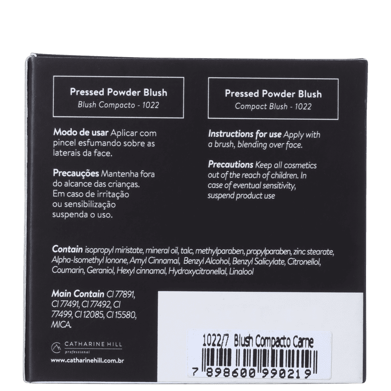 Catharine Hill Pressed Powder Carne - Blush Matte 7g