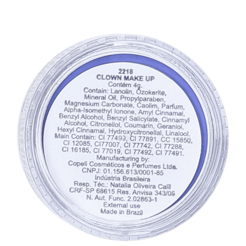 Catharine Hill Clown Make-up Waterproof Mini Azul - Sombra Matte 4g