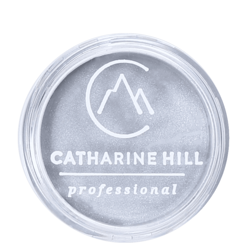 Catharine Hill Clown Make-up Waterproof Mini Prateado - Sombra Matte 4g
