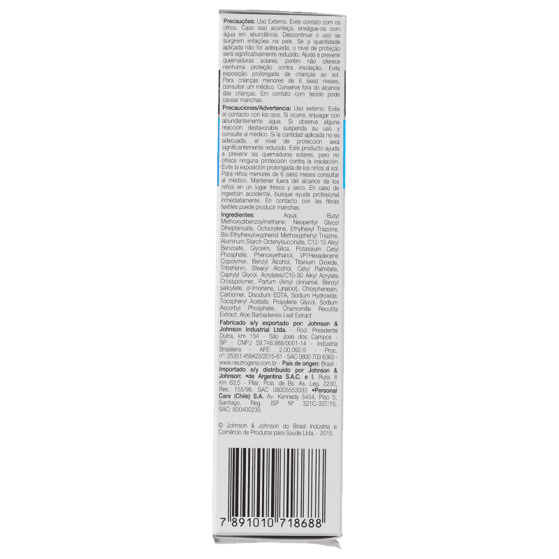 Neutrogena Sun Fresh FPS 30 - Protetor Solar Facial 50ml