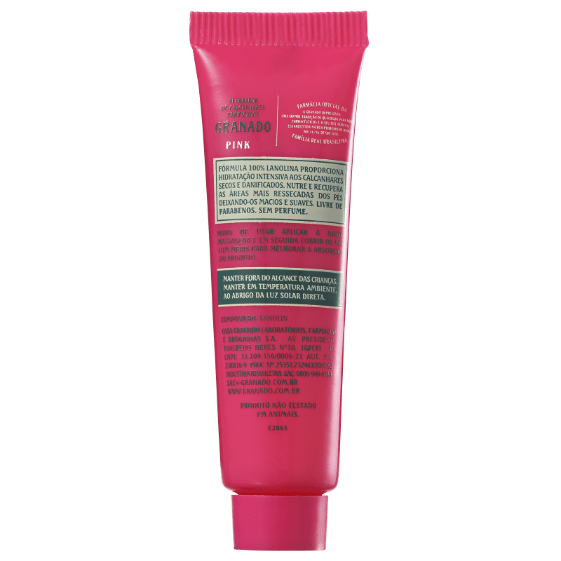 Granado Pink Reparador de Calcanhares Danificados - Creme para os Pés 20g