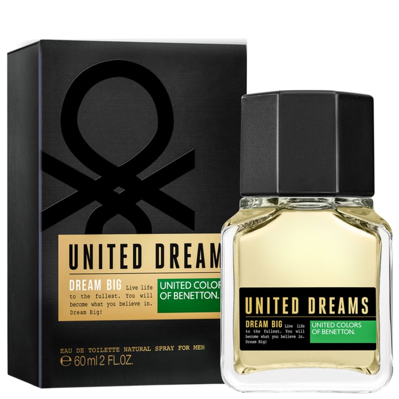 Dream Big Man Benetton Eau de Toilette - Perfume Masculino 60ml