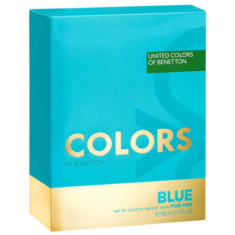 Colors Blue Benetton Eau de Toilette - Perfume Feminino 80ml
