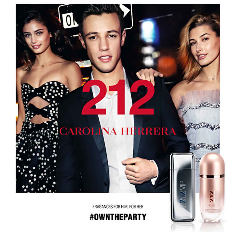 Perfume 212 Vip Rosé Feminino Carolina Herrera Eau de Parfum 125ml
