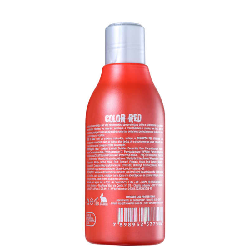 Forever Liss Professional Color Red - Shampoo 300ml