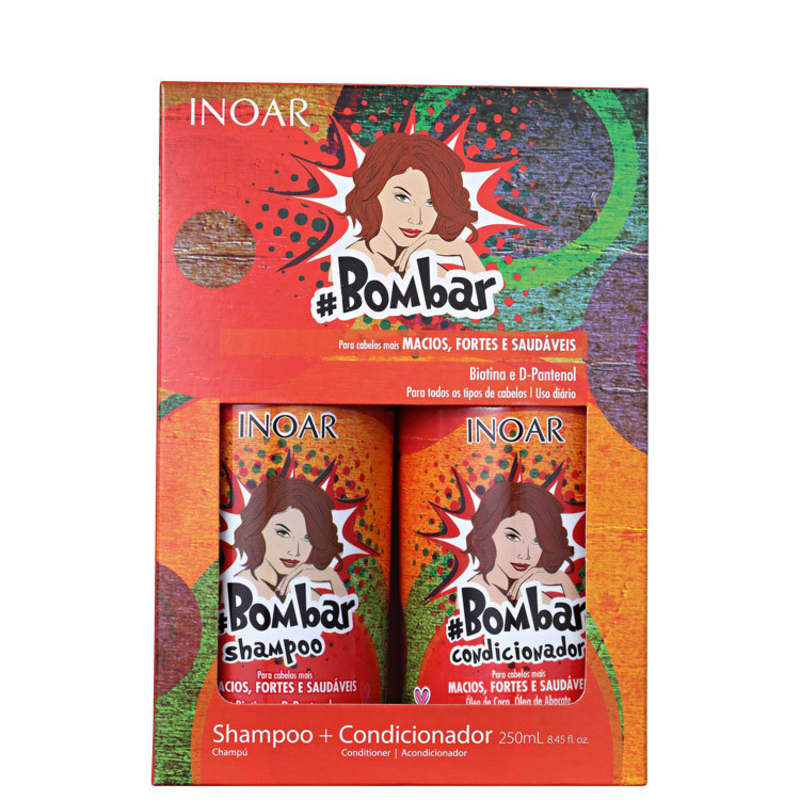 Kit Inoar Bombar Fios Saudáveis (2 Produtos)
