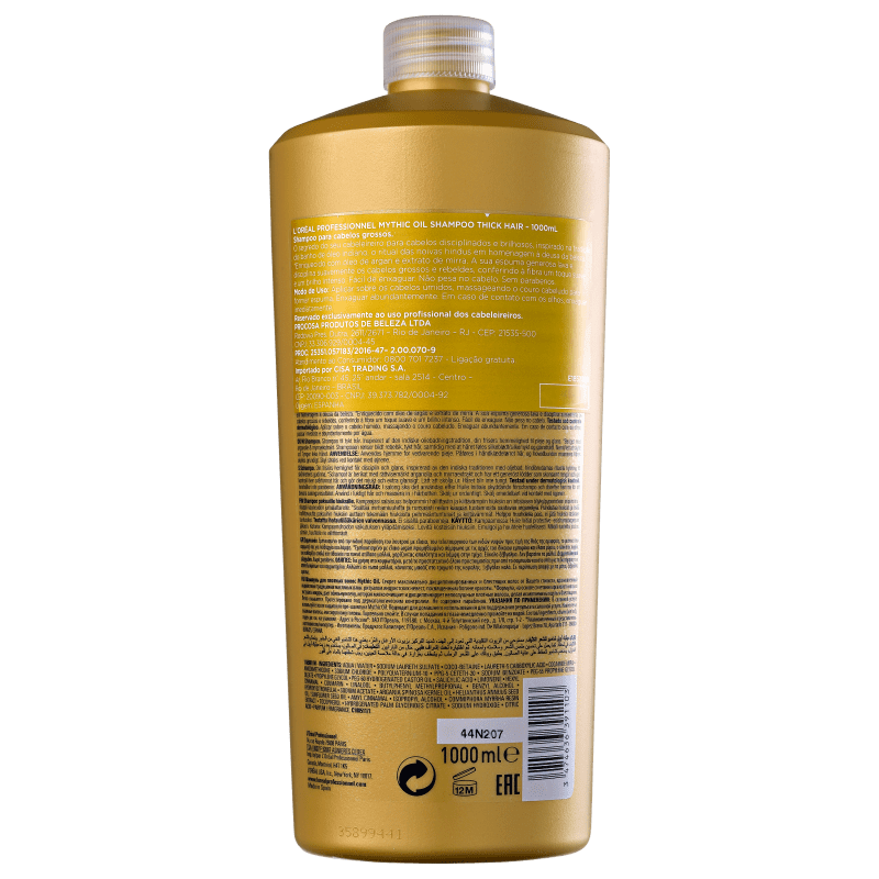 L'Oréal Professionnel Mythic Oil with Argan Oil & Myrrh - Shampoo 1000ml