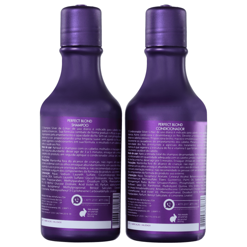 Kit G.Hair Perfect Blond Duo Home Care (2 Produtos)