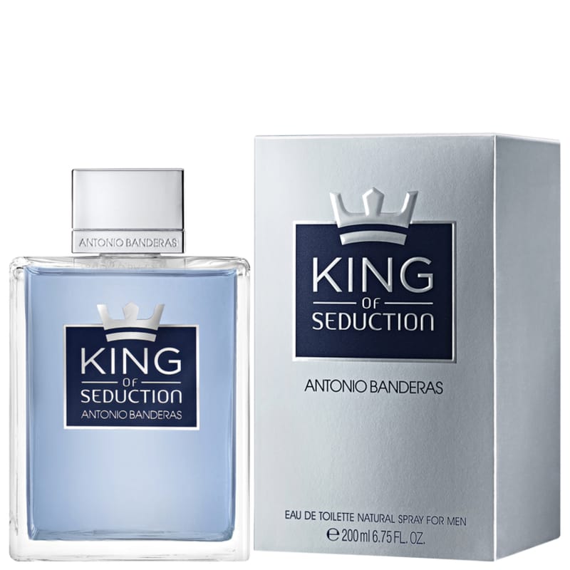 King of Seduction Antonio Banderas Eau de Toilette - Perfume Masculino 200ml