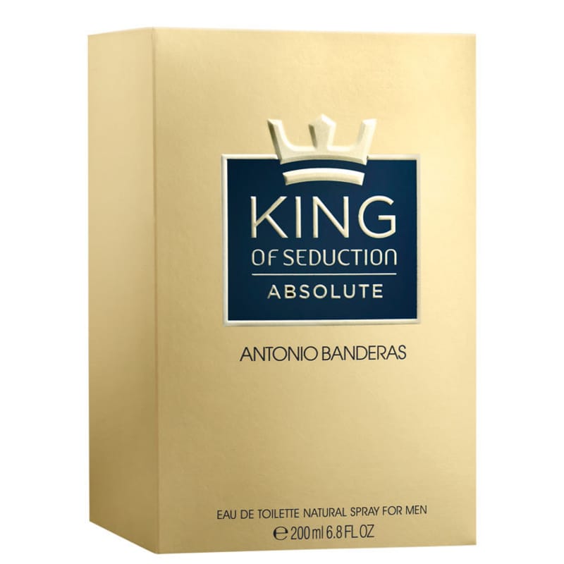 King of Seduction Absolute Antonio Banderas Eau de Toilette - Perfume Masculino 200ml