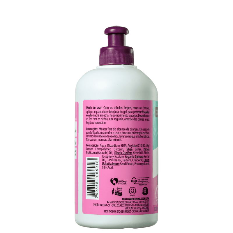 Inoar Cachos Online #Cabelos em Dia - Gel Fixador 300ml