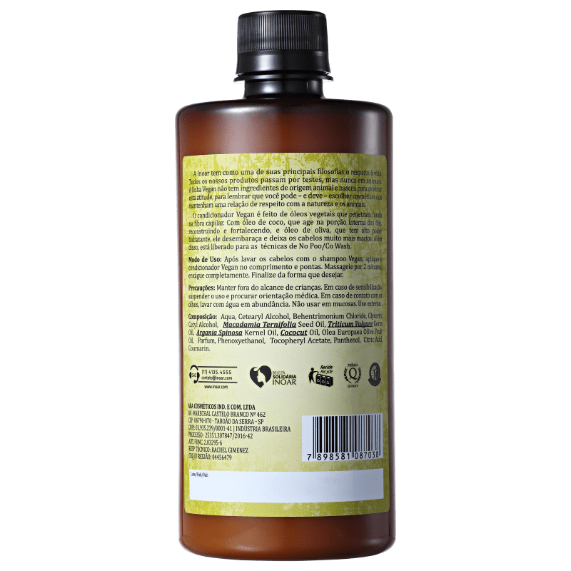 Condicionador Vegan 500ml