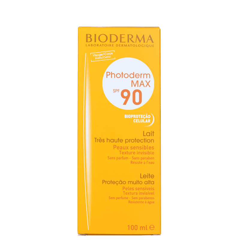 Bioderma Photoderm Max Leite SPF 90 - Protetor Solar 100ml