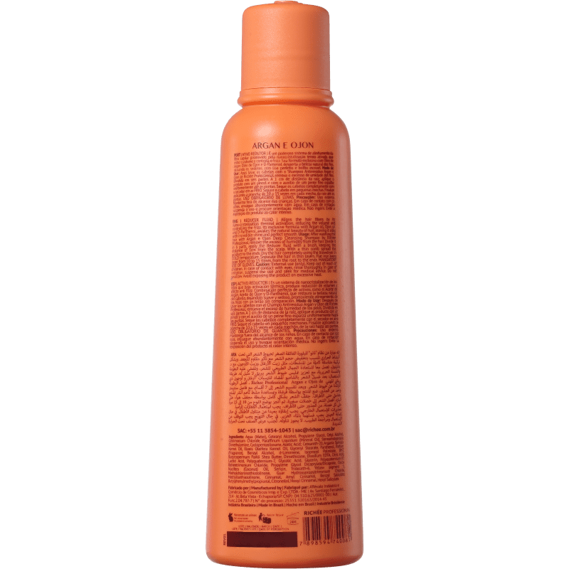 Richée Professional Argan e Ojon - Redutor de Volume 250ml