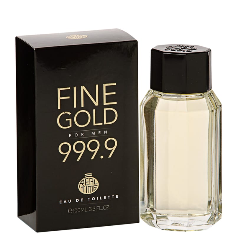 Fine Gold 999.9 Real Time Eau de Toilette - Perfume Masculino 100ml