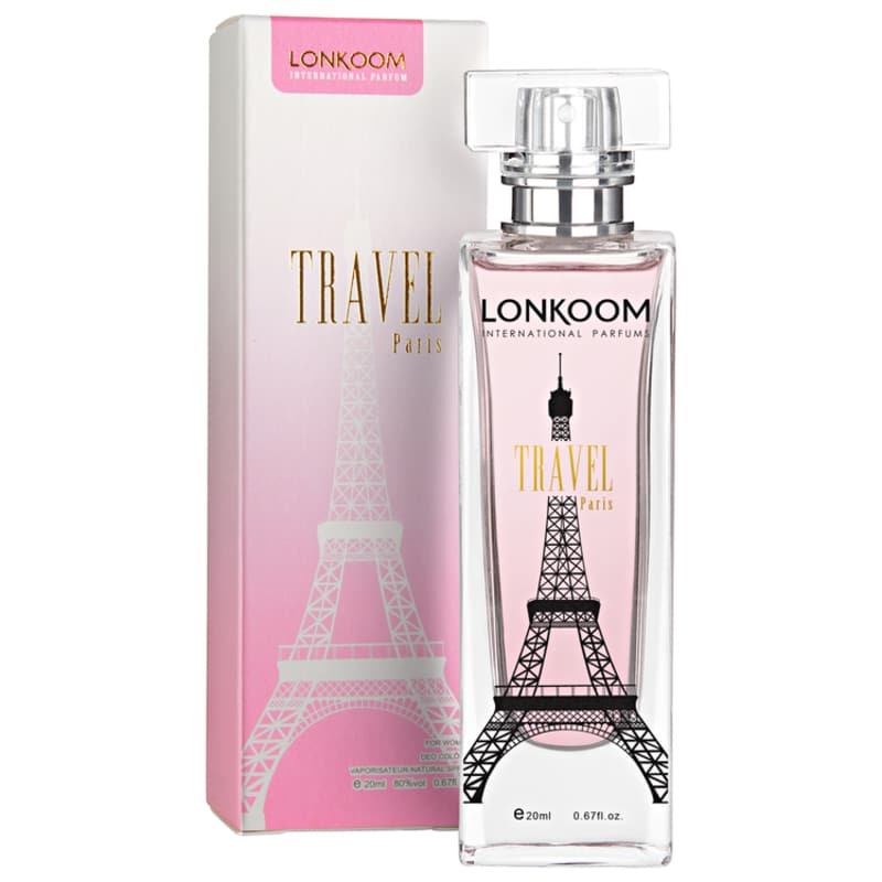 Lonkoom Travel Paris For Women Deo Colonia - Perfume Feminino 20ml