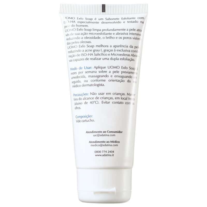 Ada Tina Uomo Exfo Soap - Sabonete Líquido Esfoliante 50g